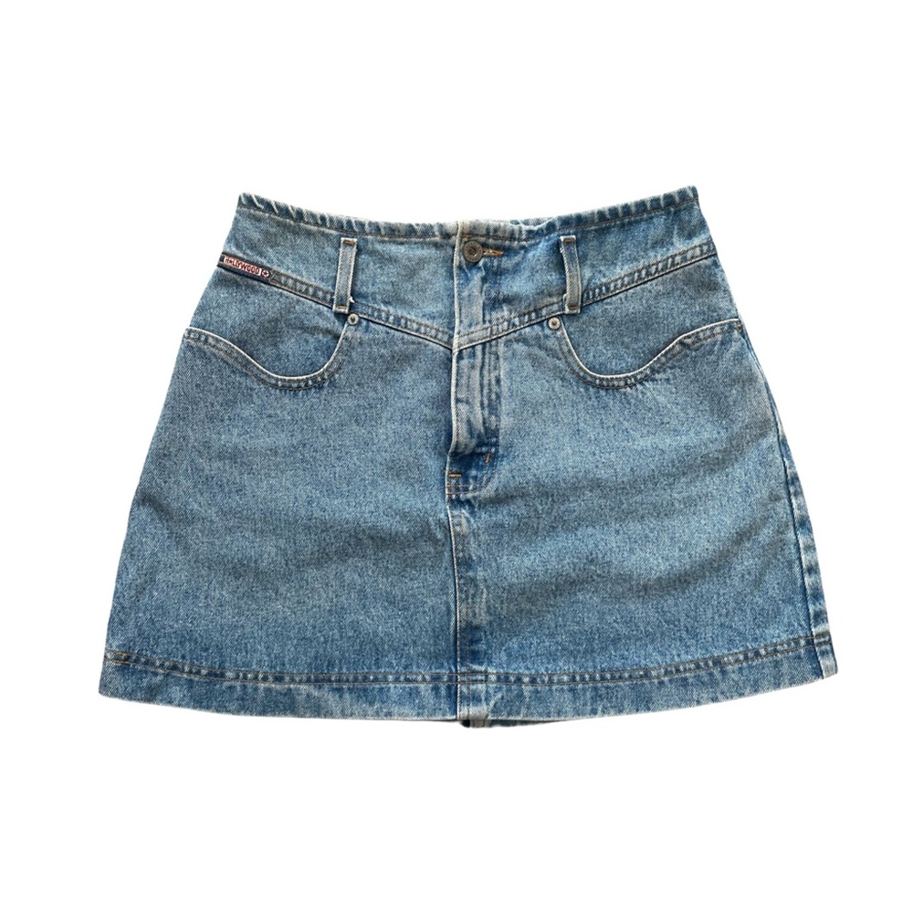 Vintage Hollywood Denim Mini Skirt